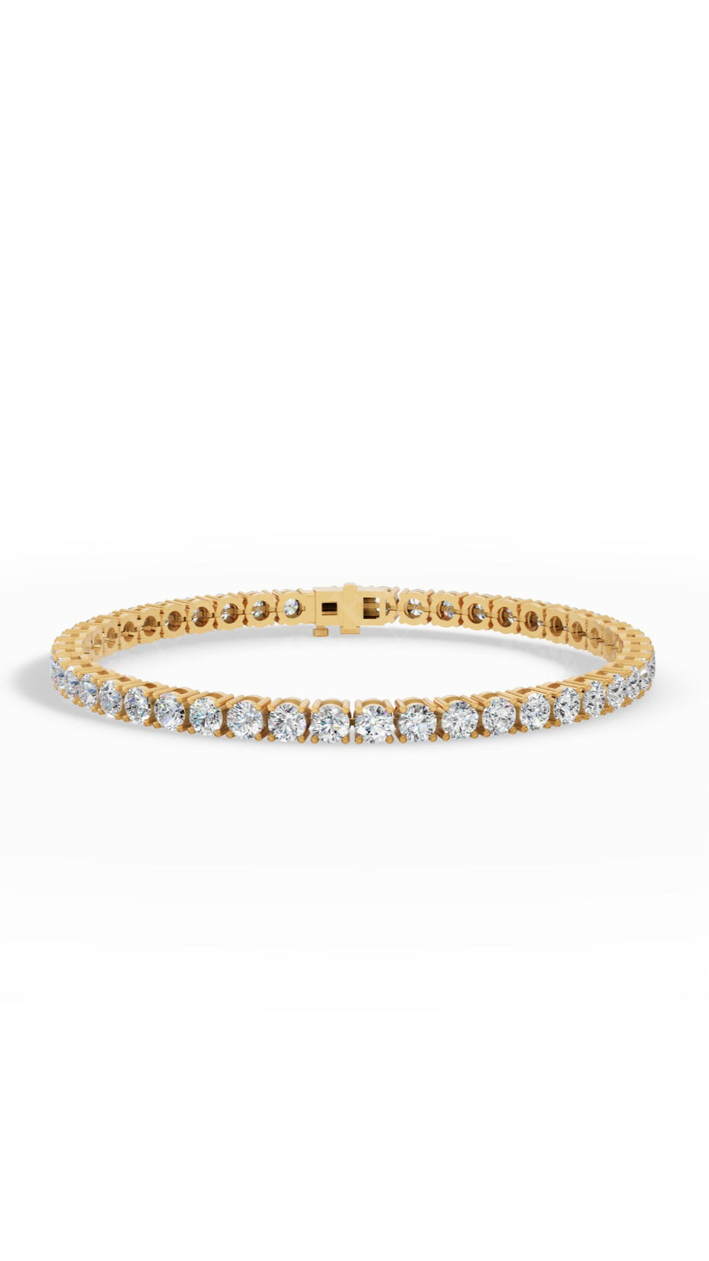 7" Classic Round Cut Tennis Bracelet
