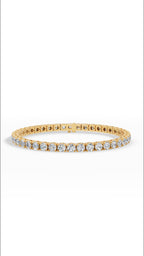 7" Elegant Round Cut Tennis Bracelet