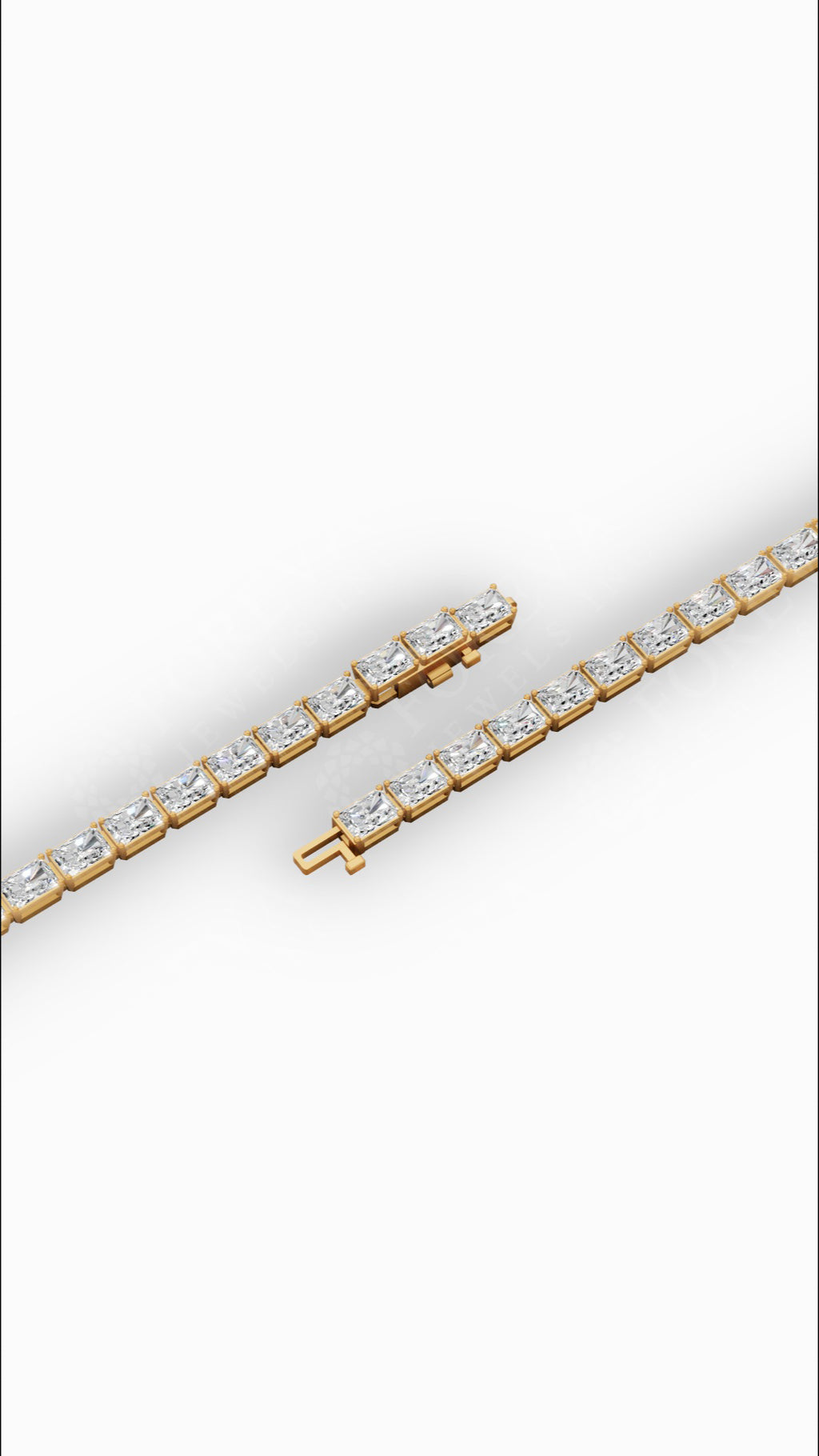 Emerald Cut Tennis Bracelet