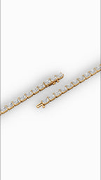 Emerald Cut Tennis Bracelet