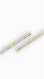 5.7 ct Emerald Cut Tennis Bracelet