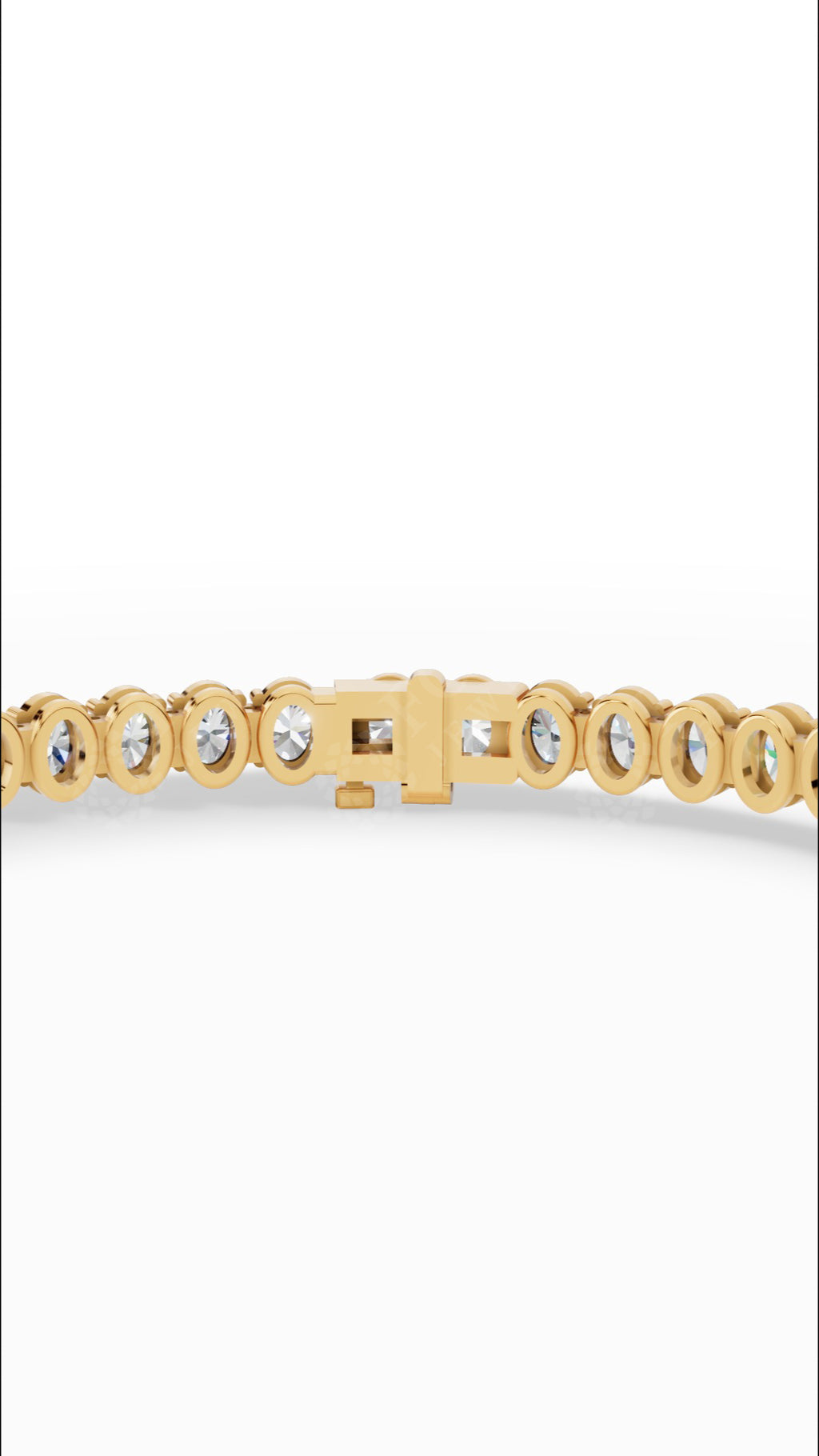 7" Oval Cut Tennis Bracelet