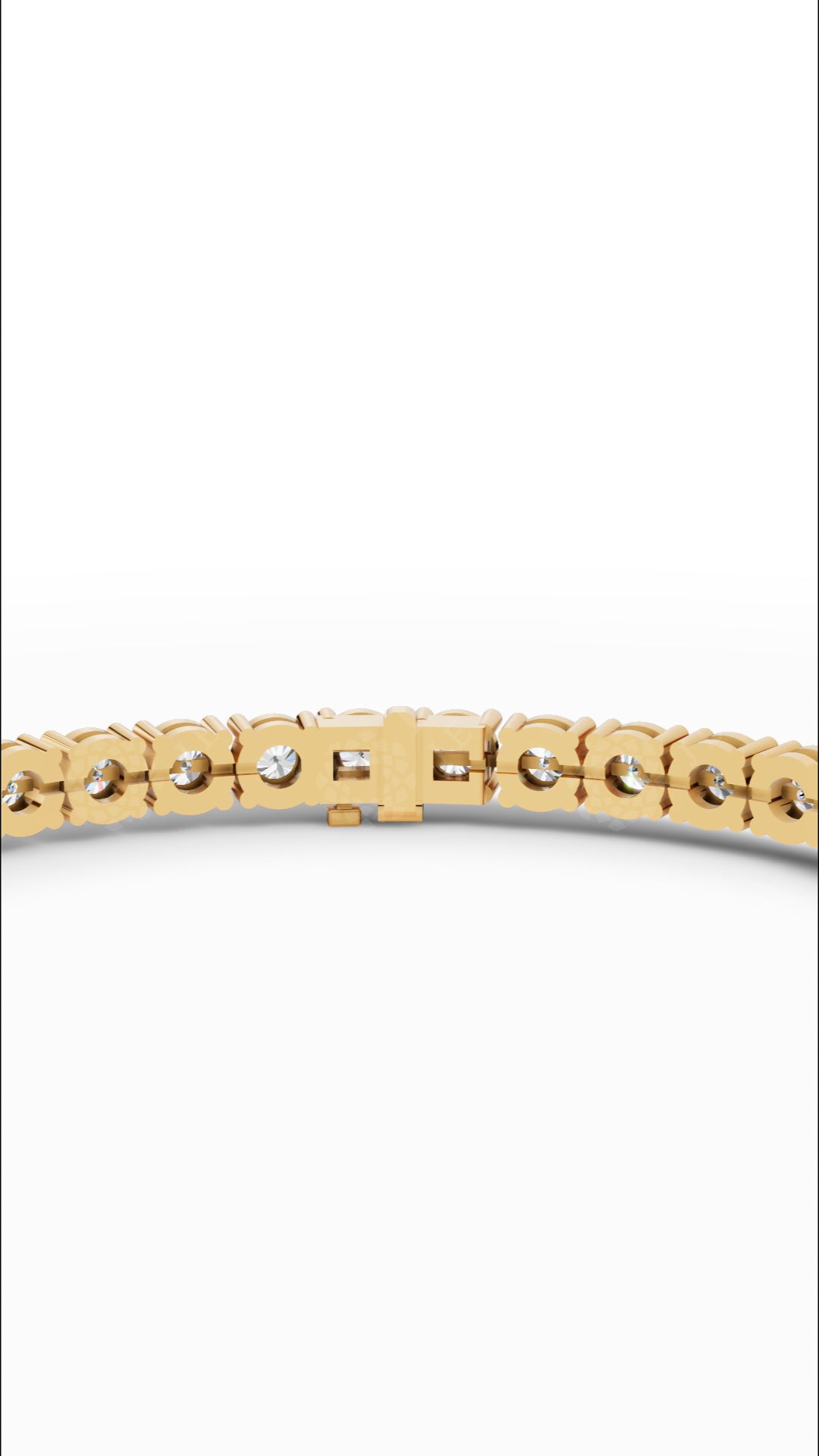 7" Elegant Round Cut Lab Grown Diamond Tennis Bracelet