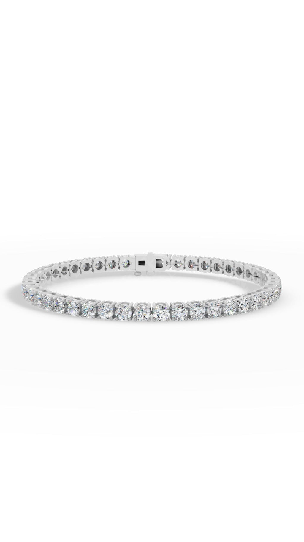 7" Classic Round Cut Tennis Bracelet