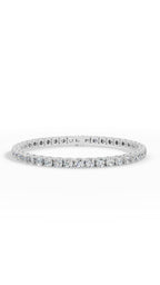 7" Elegant Round Cut Tennis Bracelet