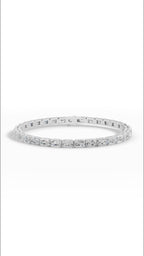 Emerald Cut Tennis Bracelet