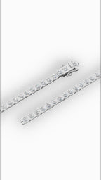 7" Round Cut Lab Grown Diamond Tennis Bracelet