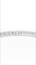 Emerald Cut Tennis Bracelet
