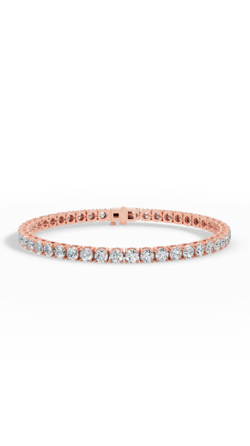 7" Classic Round Cut Tennis Bracelet