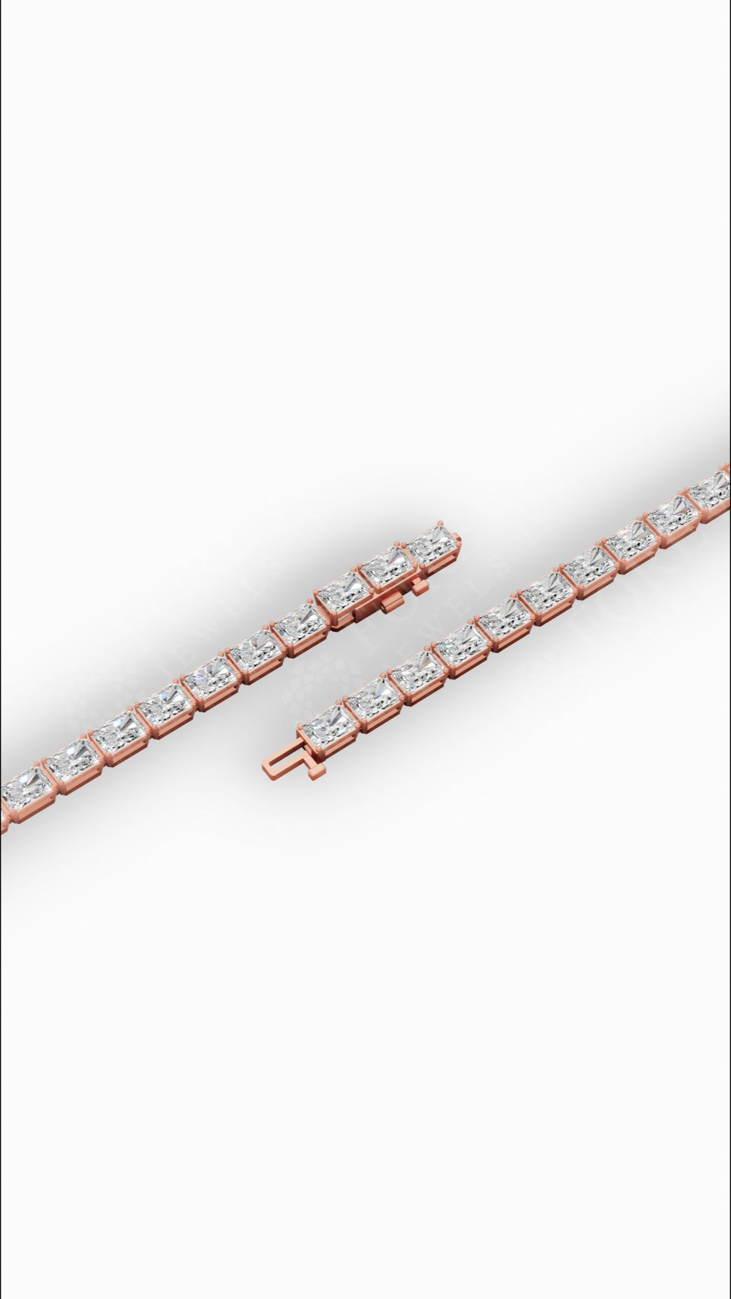 Emerald Cut Tennis Bracelet