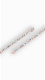 Round & Marquise Cut Tennis Bracelet