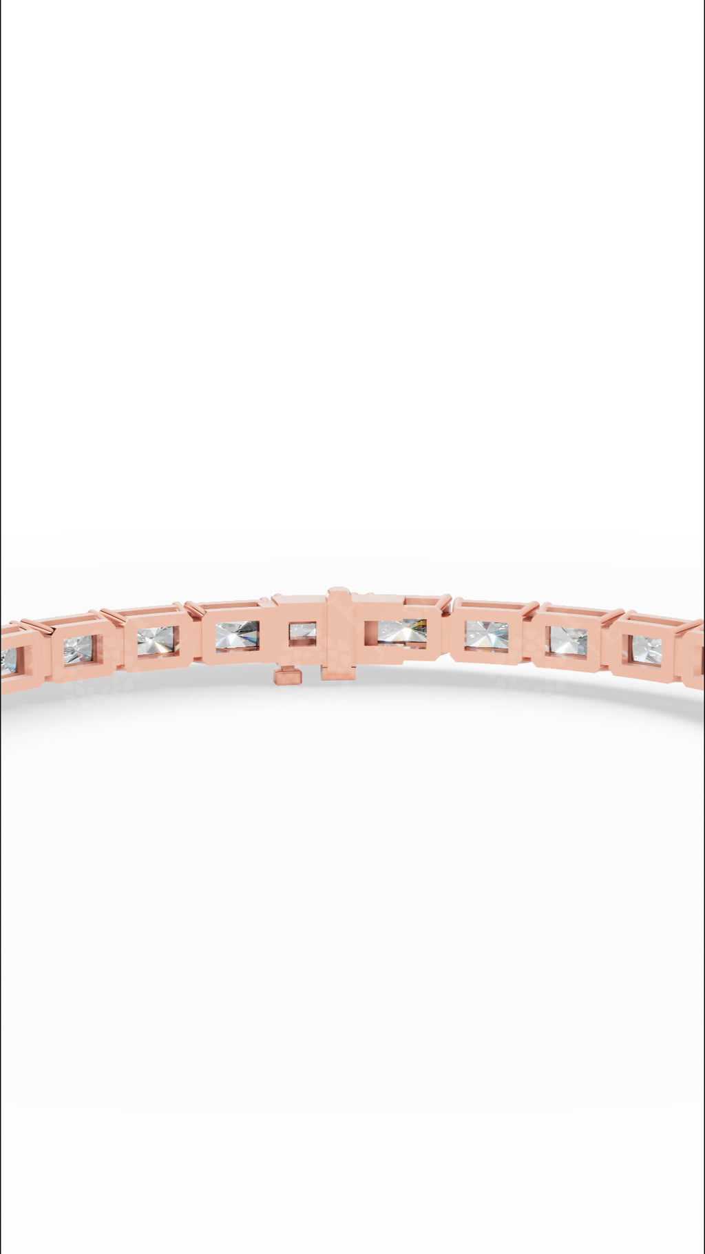 Emerald Cut Tennis Bracelet