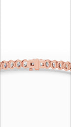 7" Oval Cut Tennis Bracelet