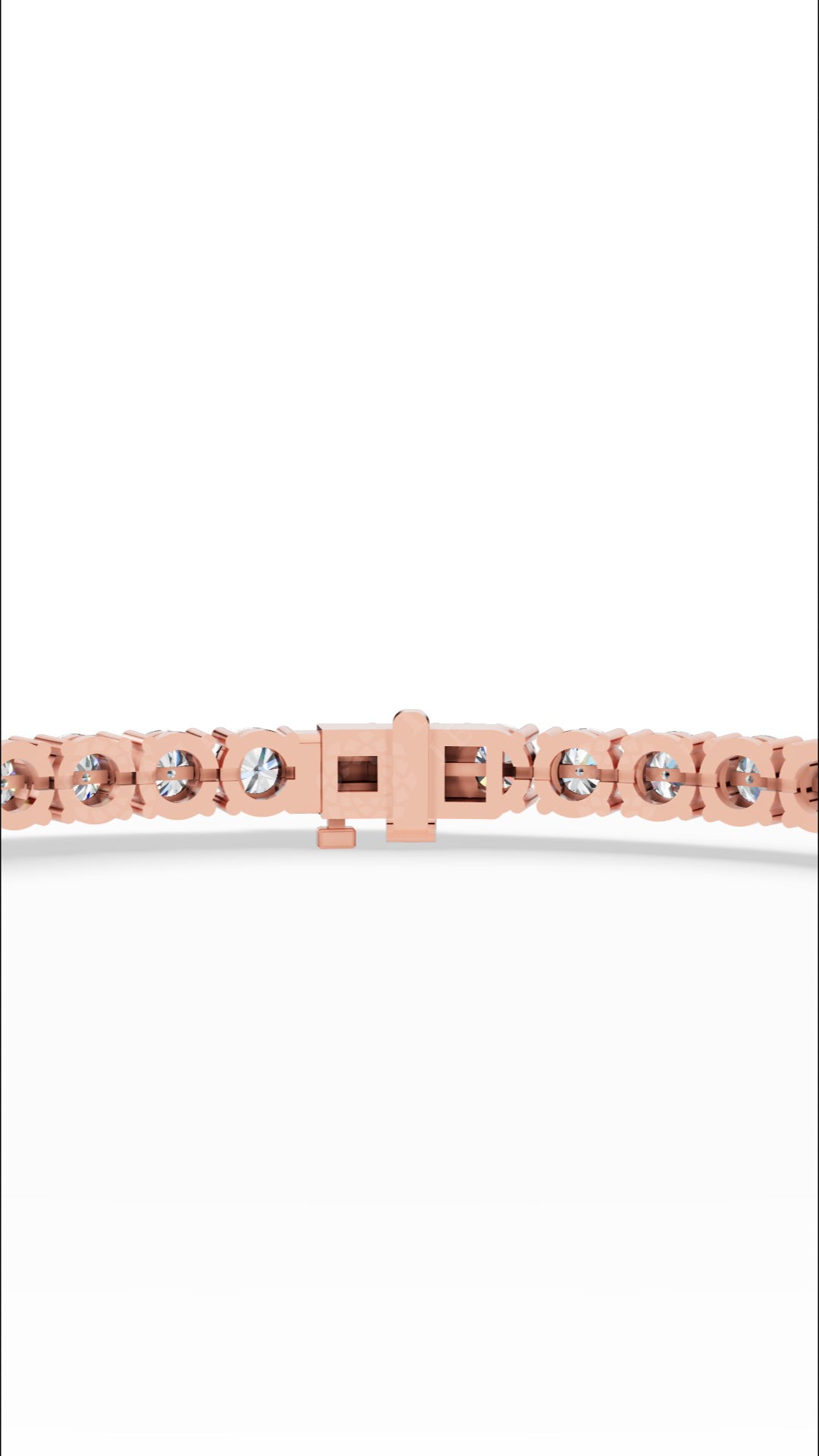 7" Classic Round Cut Lab Grown Diamond Tennis Bracelet