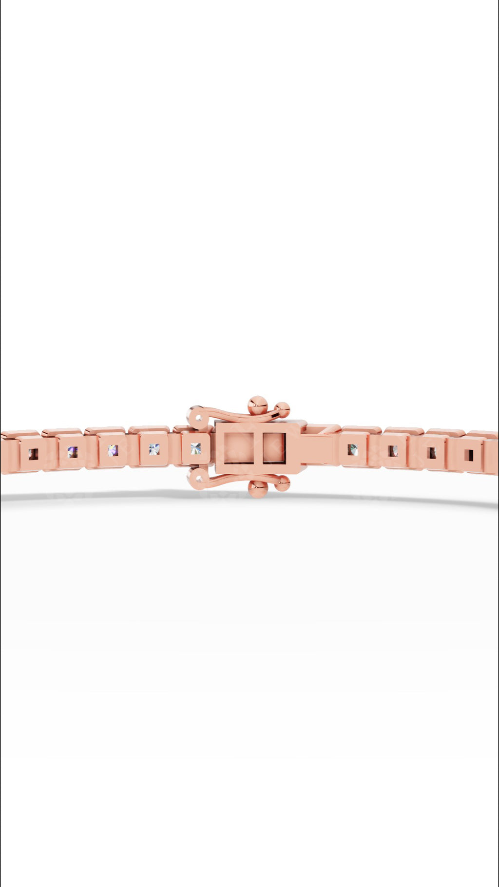 7" Round Cut Lab Grown Diamond Tennis Bracelet