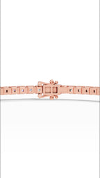 7" Round Cut Lab Grown Diamond Tennis Bracelet