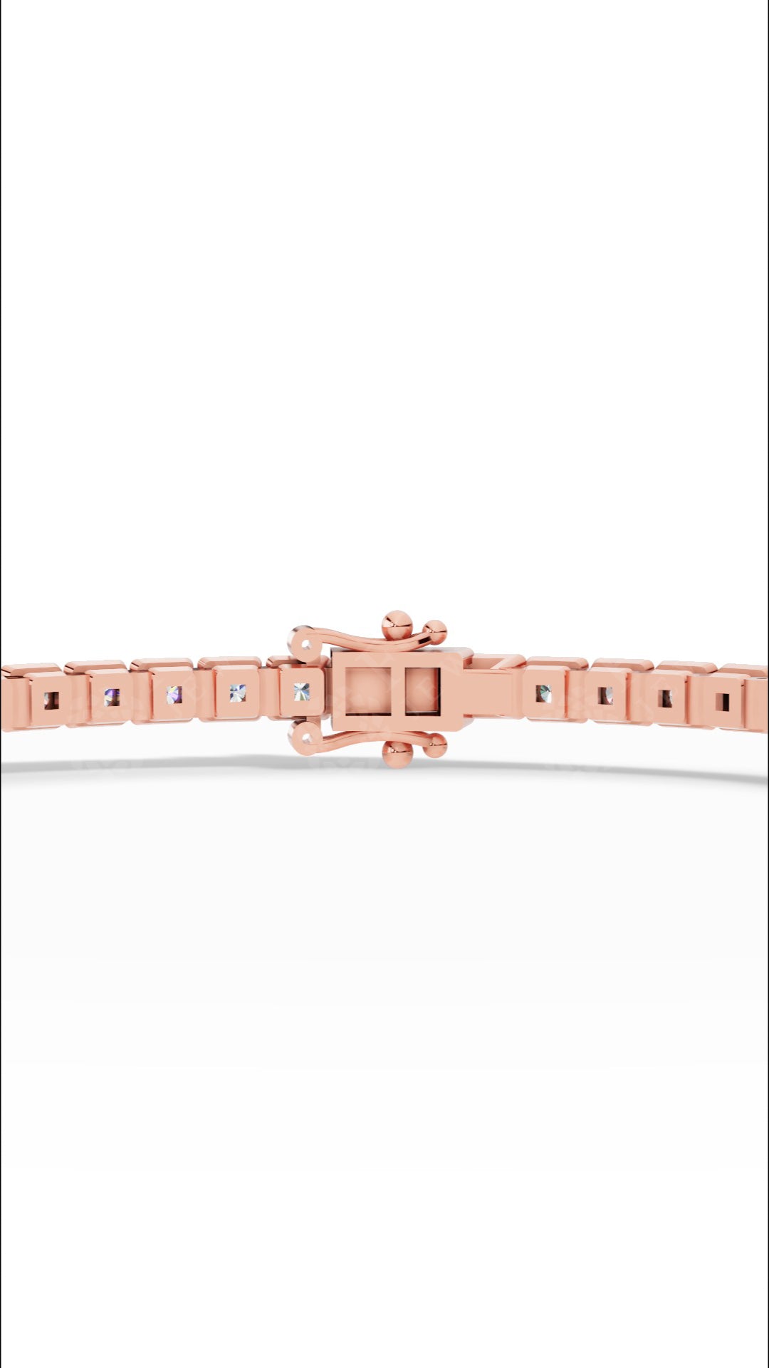 7" Round Cut Lab Grown Diamond Tennis Bracelet