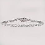 OVAL CUT LAB GROWN DIAMOND TENNIS BRACELET