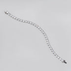 FOUR PRONG ROUNG BRACELET LAB GROWN DIAMOND TENNIS BRACELET