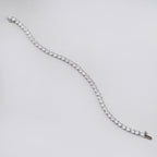 FOUR PRONG ROUNG BRACELET LAB GROWN DIAMOND TENNIS BRACELET