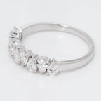 CROWN RING IN PEAR CUT SOLITAIRE LAB GROWN DIAMOND