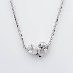 TOI ET MOI PENDENT WITH PEAR CUT LAB GROWN DIAMOND