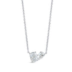 TOI ET MOI PENDENT WITH CUSHION & PEAR CUT LAB GROWN DIAMOND