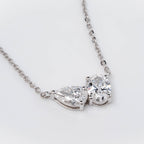 TOI ET MOI PENDENT WITH PEAR & EMERALD CUT LAB GROWN DIAMOND