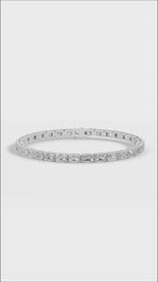 Emerald Cut Tennis Bracelet