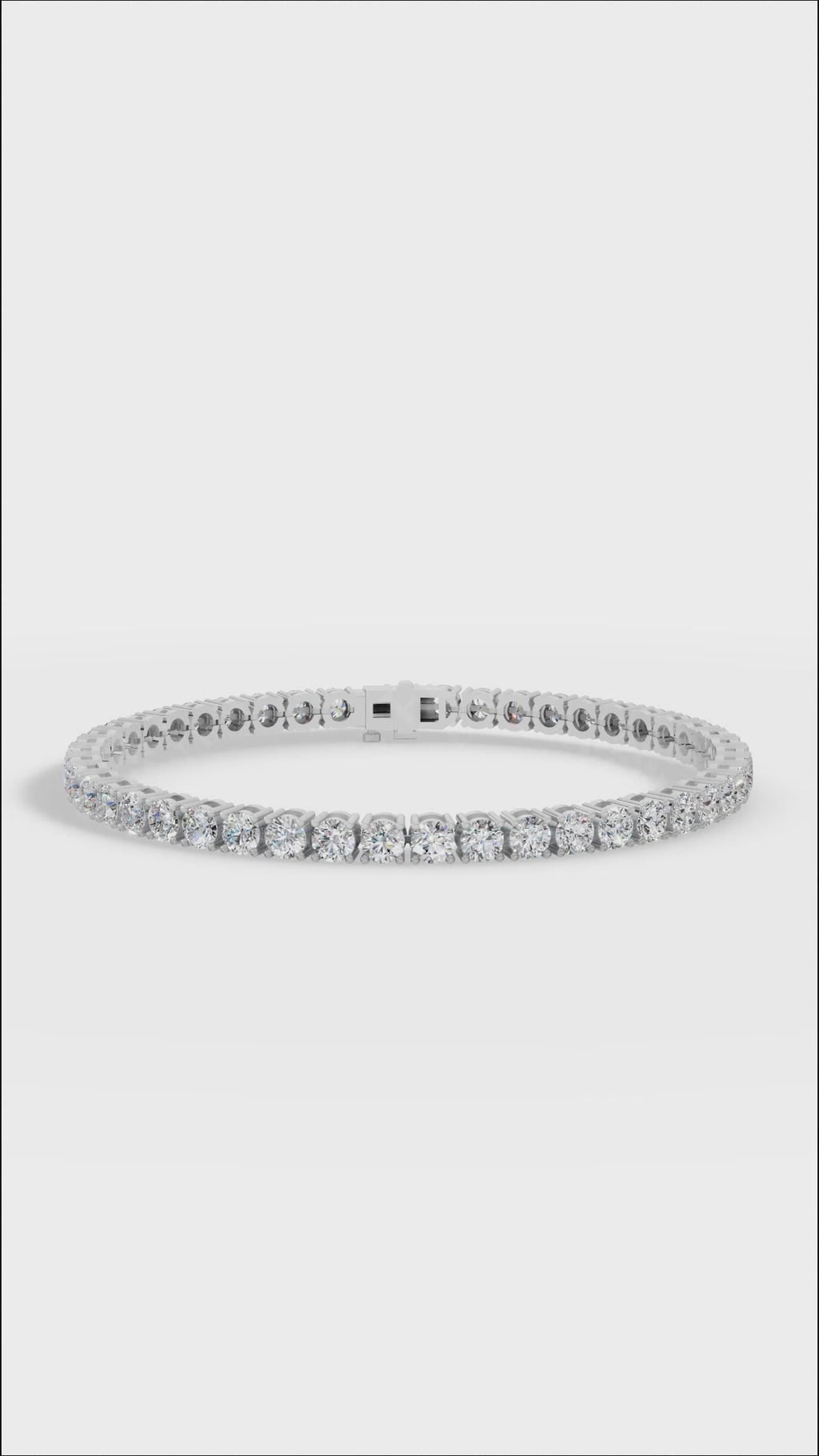 7" Classic Round Cut Tennis Bracelet