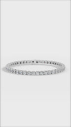 7" Classic Round Cut Tennis Bracelet